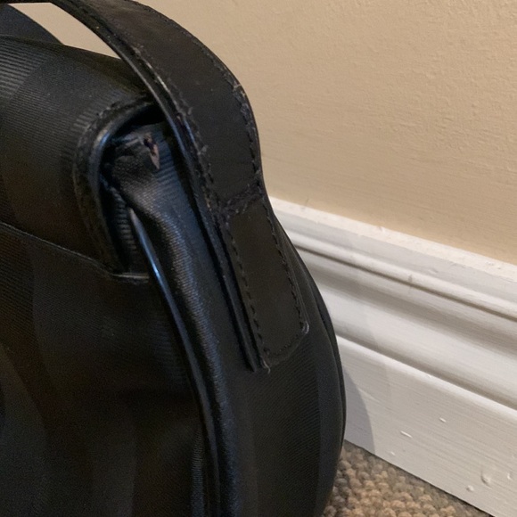 Vintage Fendi mixed material shoulder bag - Picture 5 of 7